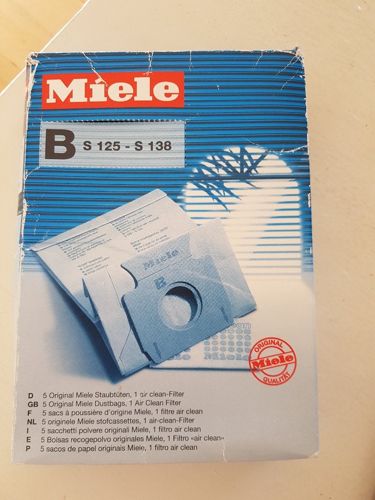 Miele stofzuigerzakken Steelstofzuiger, Witgoed en Apparatuur, Ophalen of Verzenden, Nieuw, Steelstofzuiger, Miele