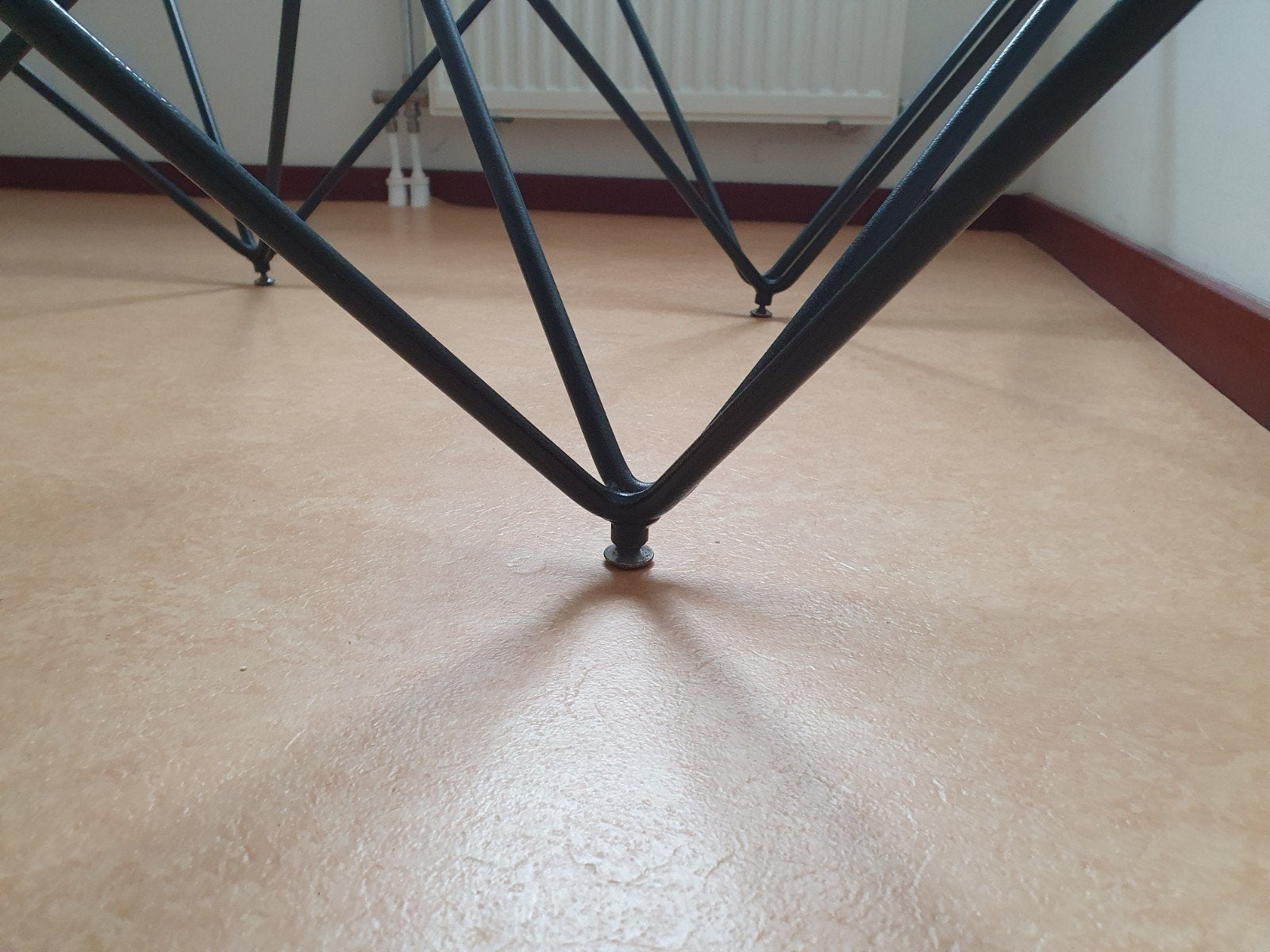 Alanda glazen salontafel, B&B Italia, look-a-like, Ophalen, Minder dan 45 cm, Gebruikt, 75 cm of meer