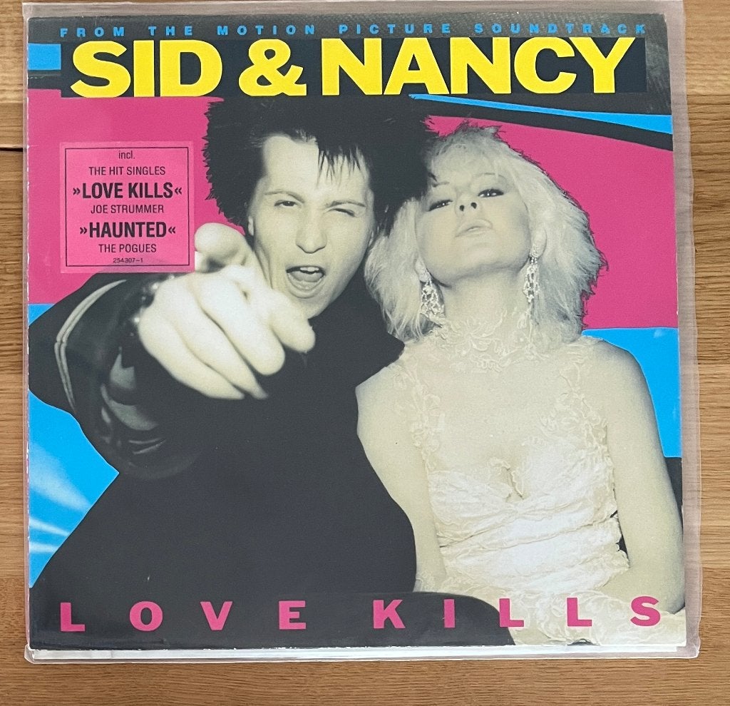 Sid And Nancy (Soundtrack) (LP) - Joe Strummer - The Pogues, Verzenden, 1980 - 1989, Gebruikt, 12 inch