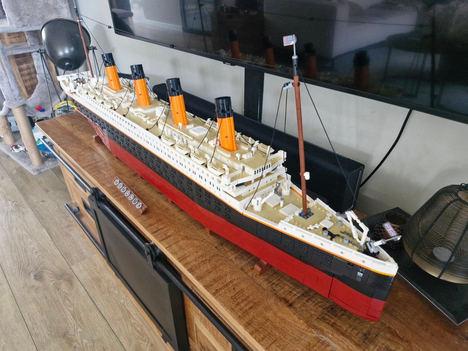 Titanic Lego Replica - Gelijk aan Originele Set, Ophalen, Zo goed als nieuw