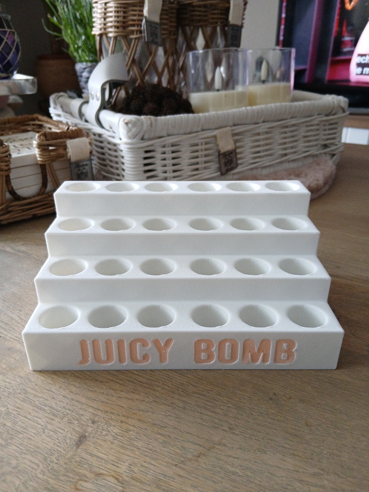 Juicy Bomb Lipgloss Houder, Lippen, Wit, Nieuw, Ophalen of Verzenden