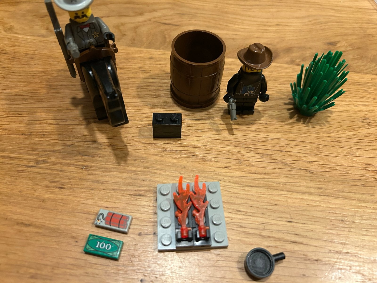 Lego Western 6712 sherrifs showdown Cowboy, Gebruikt, Overige thema's, Lego, Ophalen of Verzenden