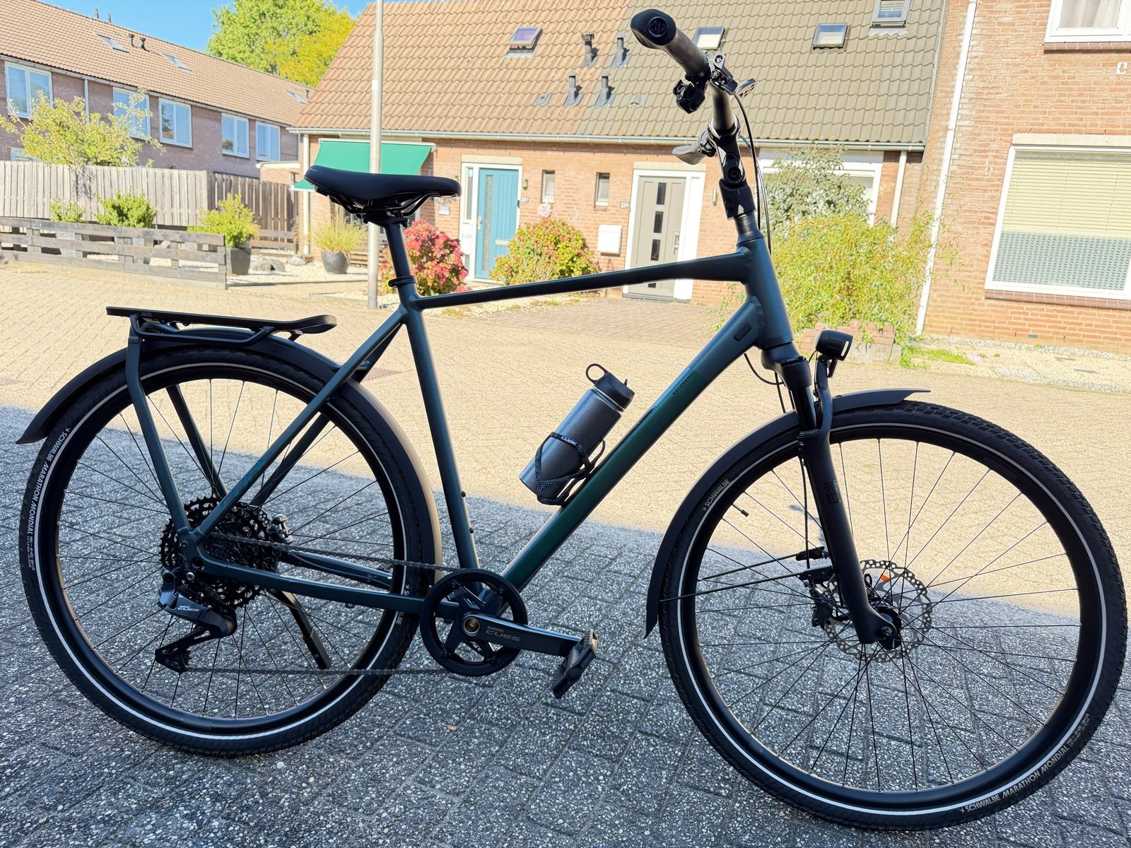 CUBE KATHMANDU SLT DUSKWOOD/GOBLIN - Maat 58, 28 inch, Vering, 10 tot 15 versnellingen, Zo goed als nieuw