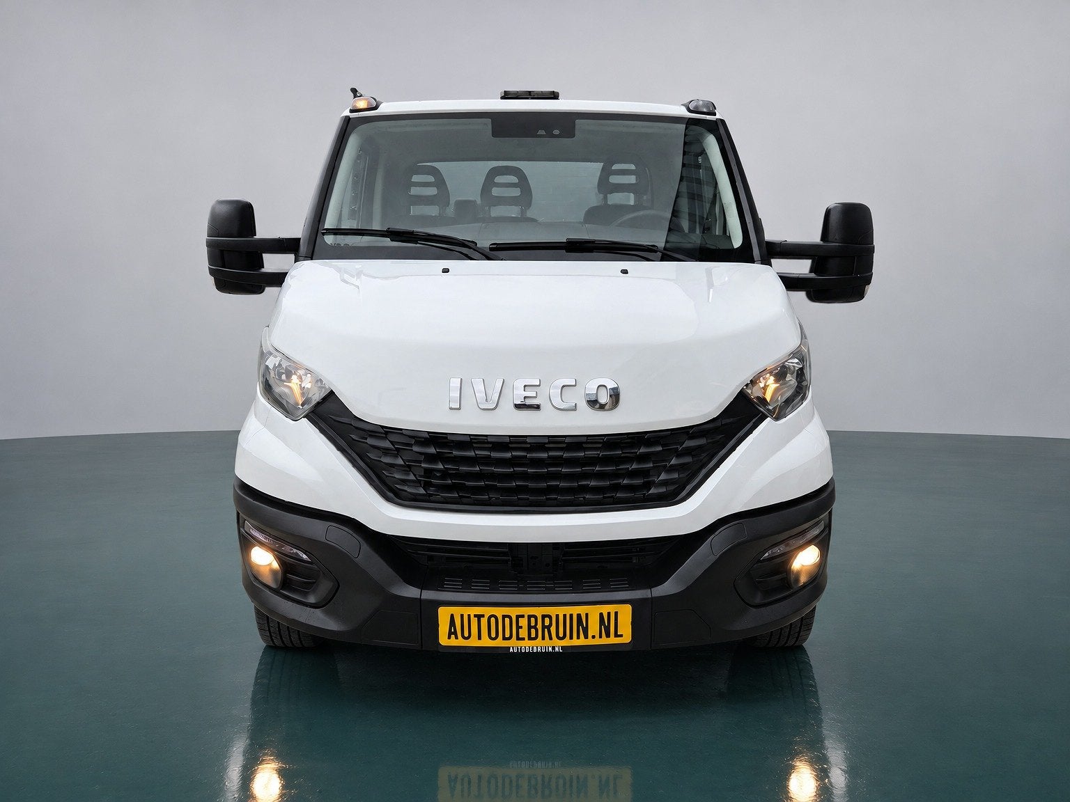 Iveco Daily 35S14 Airco Cruise control 4,24 lengte laadbak T, Auto's, Gebruikt, Iveco, Verwarmde buitenspiegels, Wit