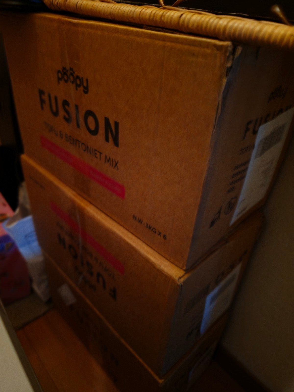 Doos a 6 stuks fusion grit voor Poopy, Ophalen