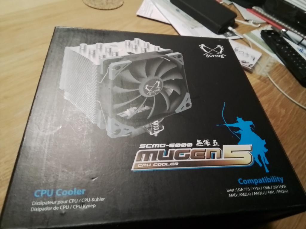 Scythe Mugen 5000 Processorkoeler., Ophalen of Verzenden, Zo goed als nieuw, Luchtkoeling