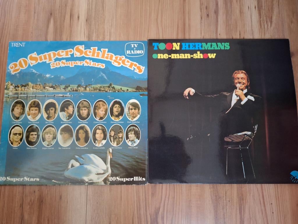Diverse LP's: Schlager, One-Man-Show, Romantisch Gala, Cd's en Dvd's, Vinyl | Overige Vinyl, Ophalen of Verzenden, Gebruikt, 12 inch