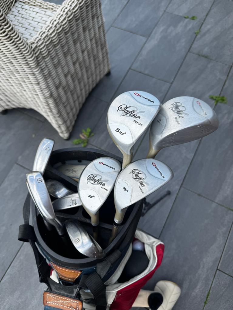 Dynatour Golfset met draagtas en golfballen, Ophalen of Verzenden, Gebruikt, Set