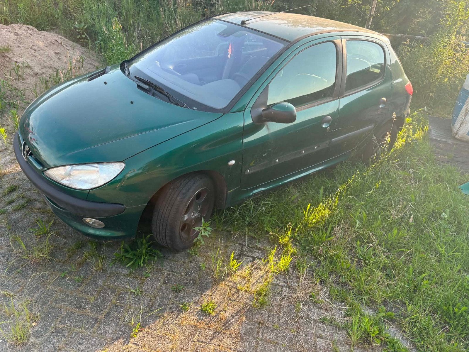 Peugeot 206 groen, Ophalen, Peugeot