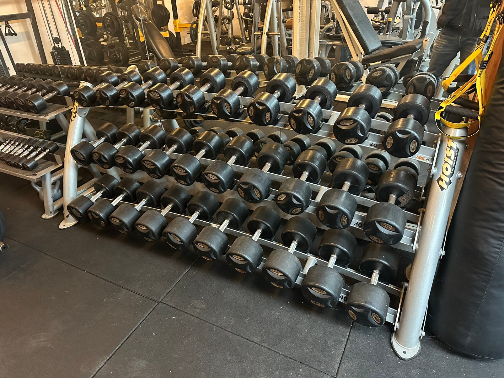 Complete professionele HOIST ROC-IT gym te koop – Limburg, Ophalen, Gebruikt, Rug, Krachtstation