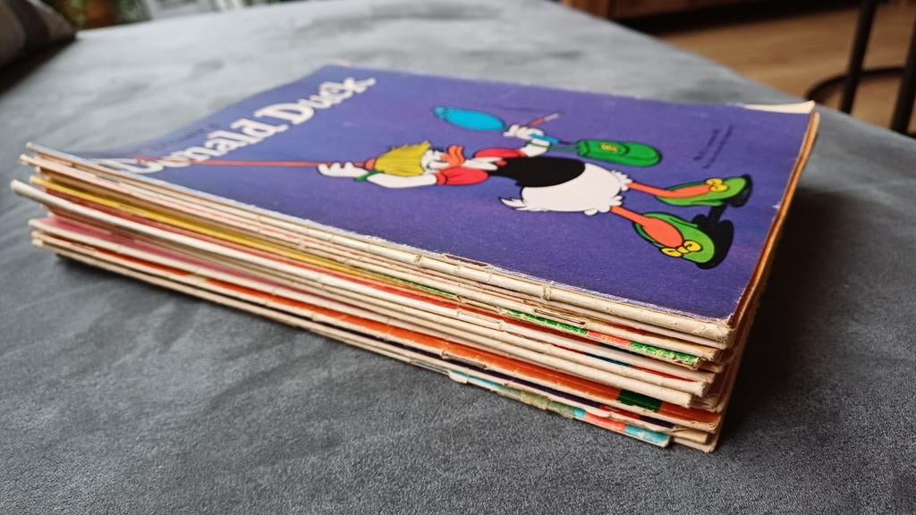 Donald Duck stripboeken uit 1969 & 1970, Boeken, Stripboeken, Gelezen, Ophalen of Verzenden, Walt Disney  Donald duck, Meerdere stripboeken