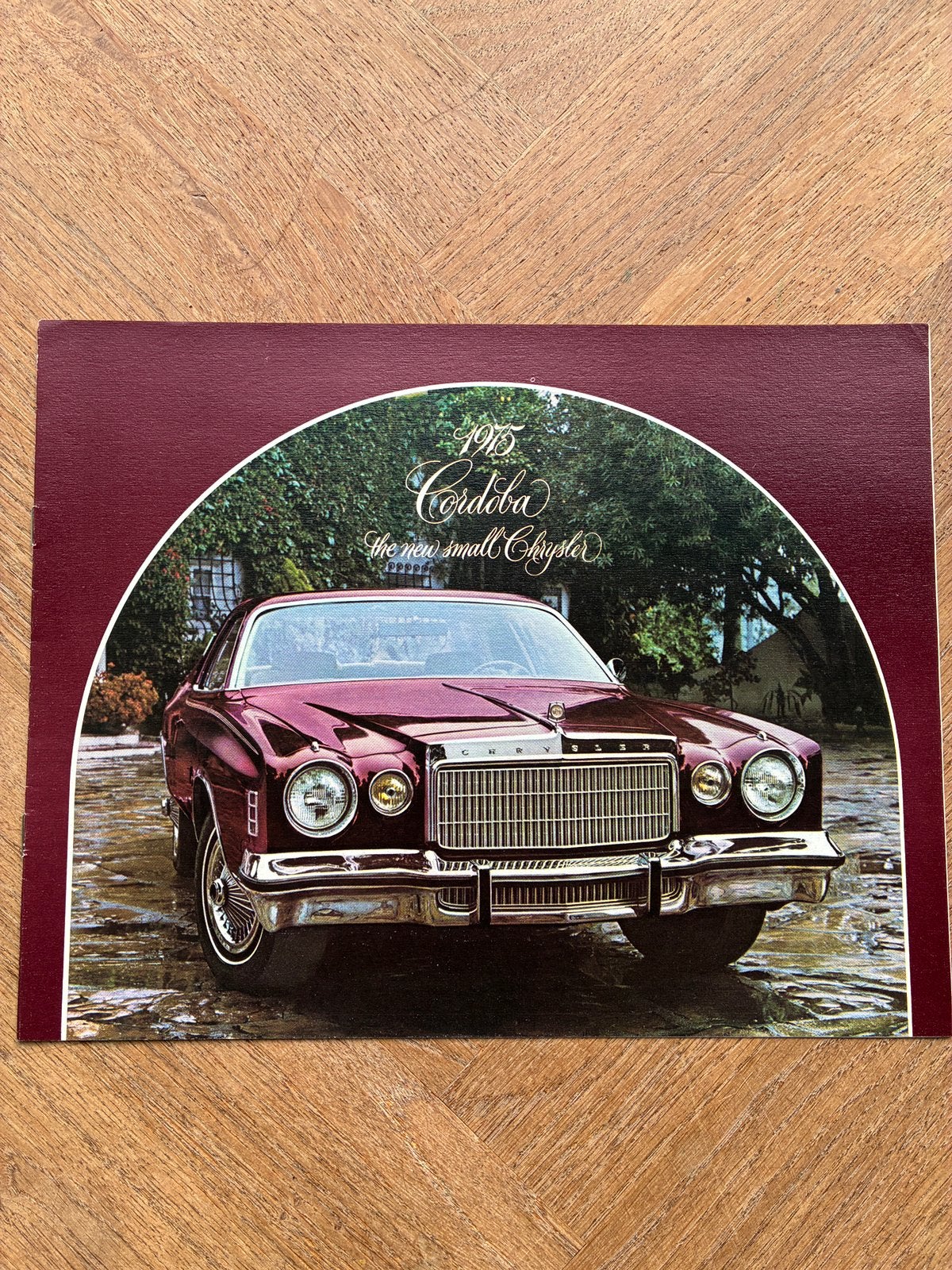 1975 Chrysler Cordoba brochure, Verzenden, Zo goed als nieuw, Overige merken