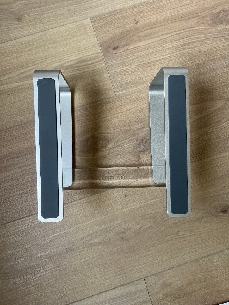 Griffin Elevator laptopstandaard aluminium, Computers en Software, Laptopstandaarden, Ophalen of Verzenden, Gebruikt, Griffin