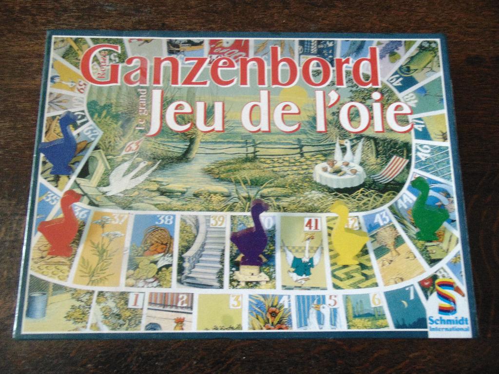 Ganzenbord spel van Schmidt, Hobby en Vrije tijd, Gezelschapsspellen | Bordspellen, Vijf spelers of meer, Ophalen of Verzenden