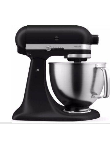 KitchenAid Artisan Keukenmixer Zwart - Krachtig en Stijlvol, Witgoed en Apparatuur, Keukenmixers, 4 liter of meer, 3 snelheden of meer