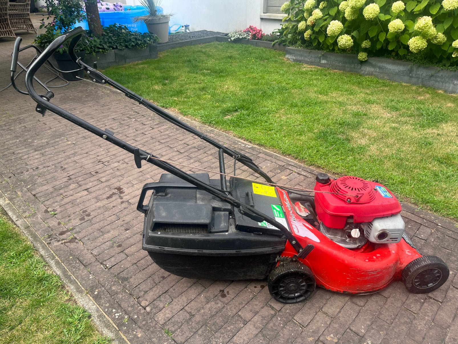 Honda grasmaaier, Tuin en Terras, Grasmaaiers, Ophalen, Gebruikt, Benzine-grasmaaier, Opvangbak