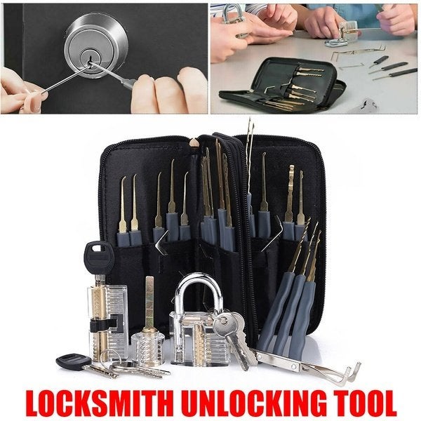 Slotenmaker Ontgrendelingsgereedschap Set, Ophalen of Verzenden, Nieuw, Overige materialen, Slot