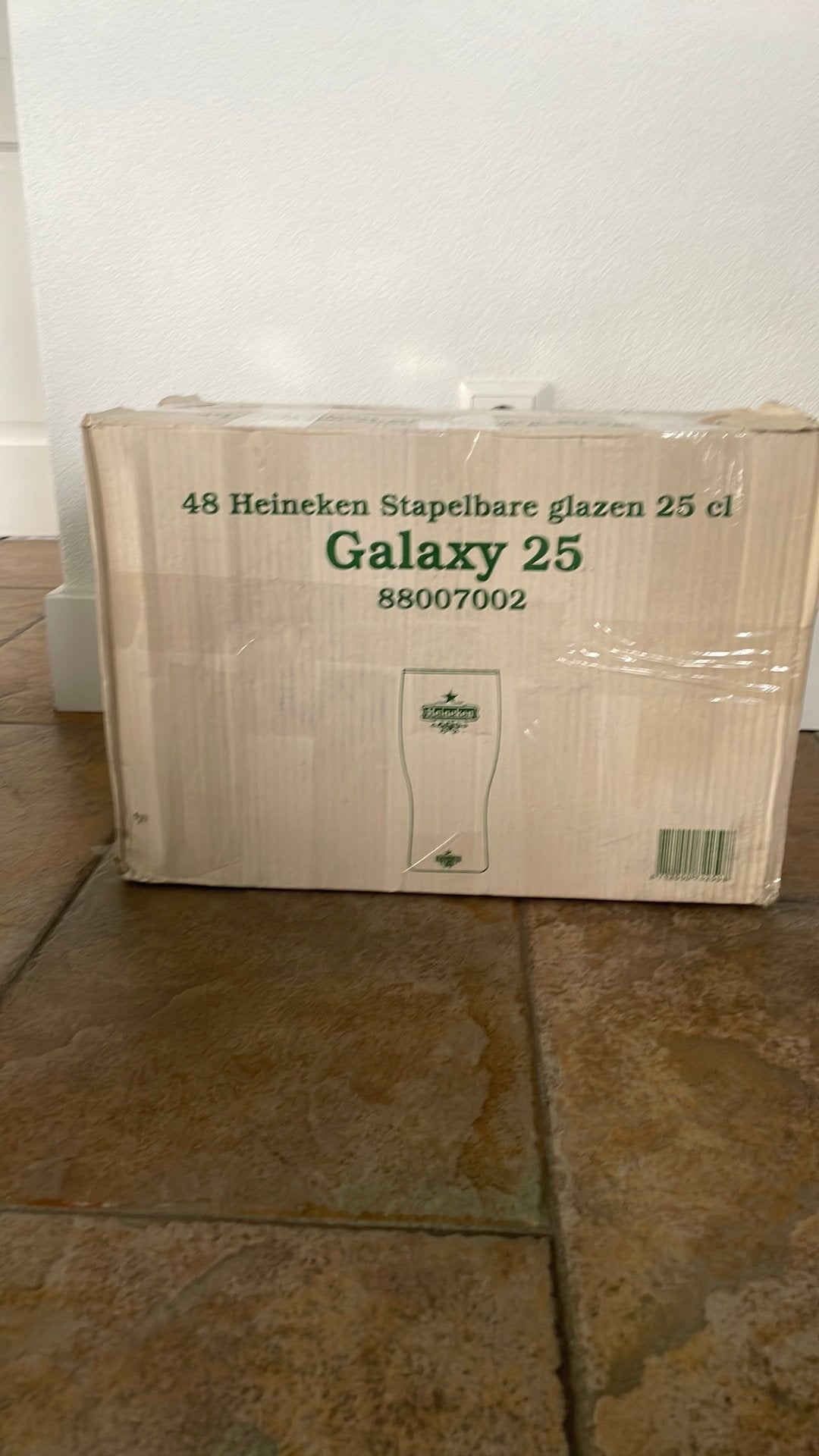 Heineken glazen 48 stuks, Ophalen, Zo goed als nieuw