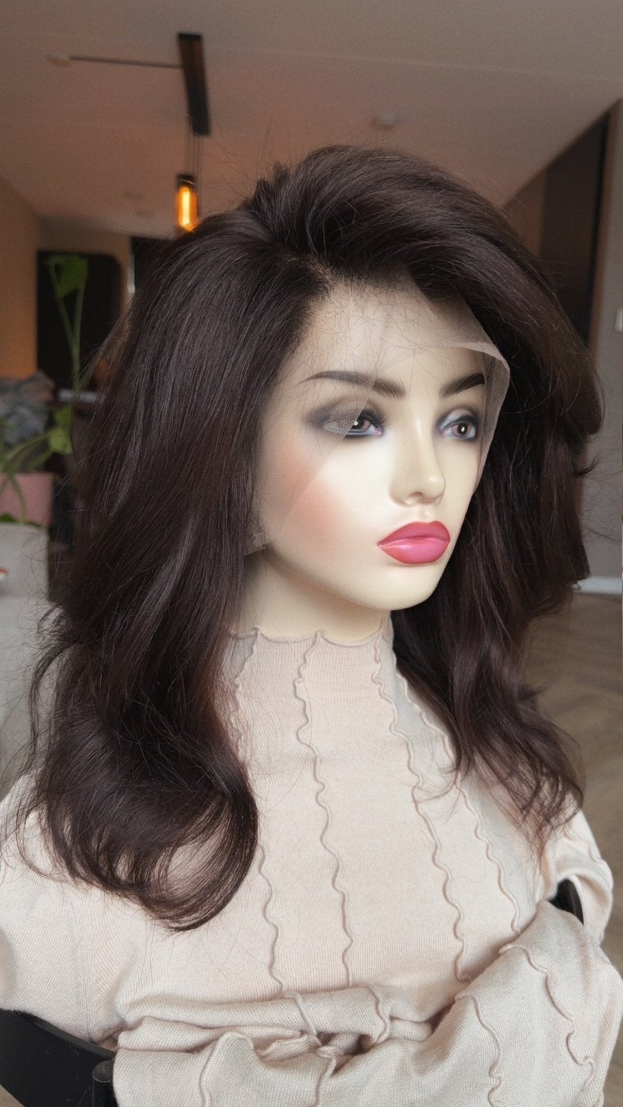 Full lace wig haarwerk pruik, Ophalen of Verzenden, Nieuw, Pruik of Haarverlenging