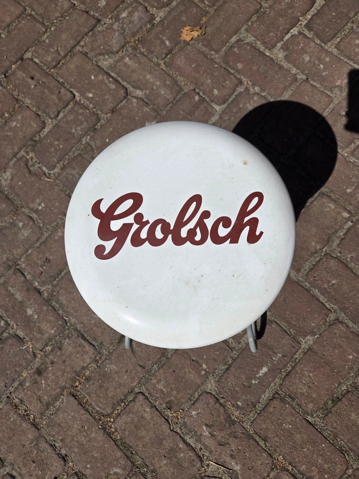 Vintage Grolsch krukje / bierkoeler, Ophalen, Gebruikt, Kunststof