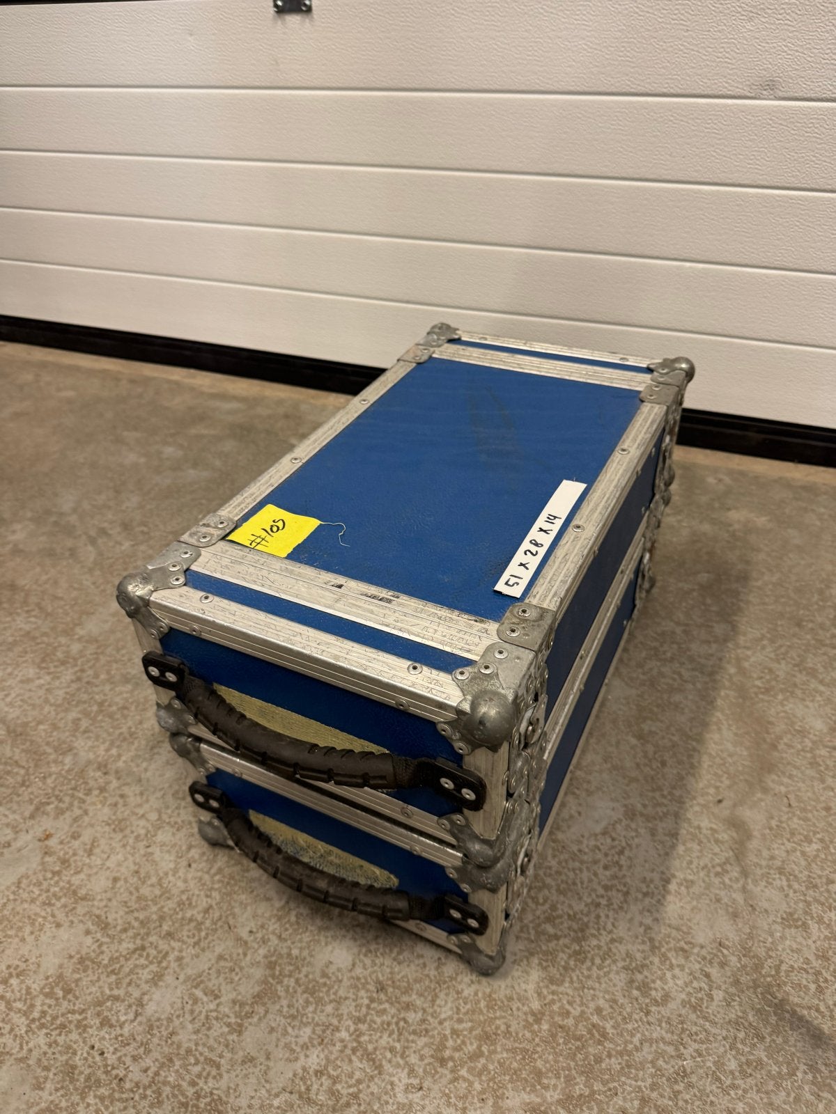 2x Halve 19 inch Flightcase voor D&B Audiotechnik Epac, Ophalen of Verzenden, Gebruikt, Speaker of Versterker, Flightcase