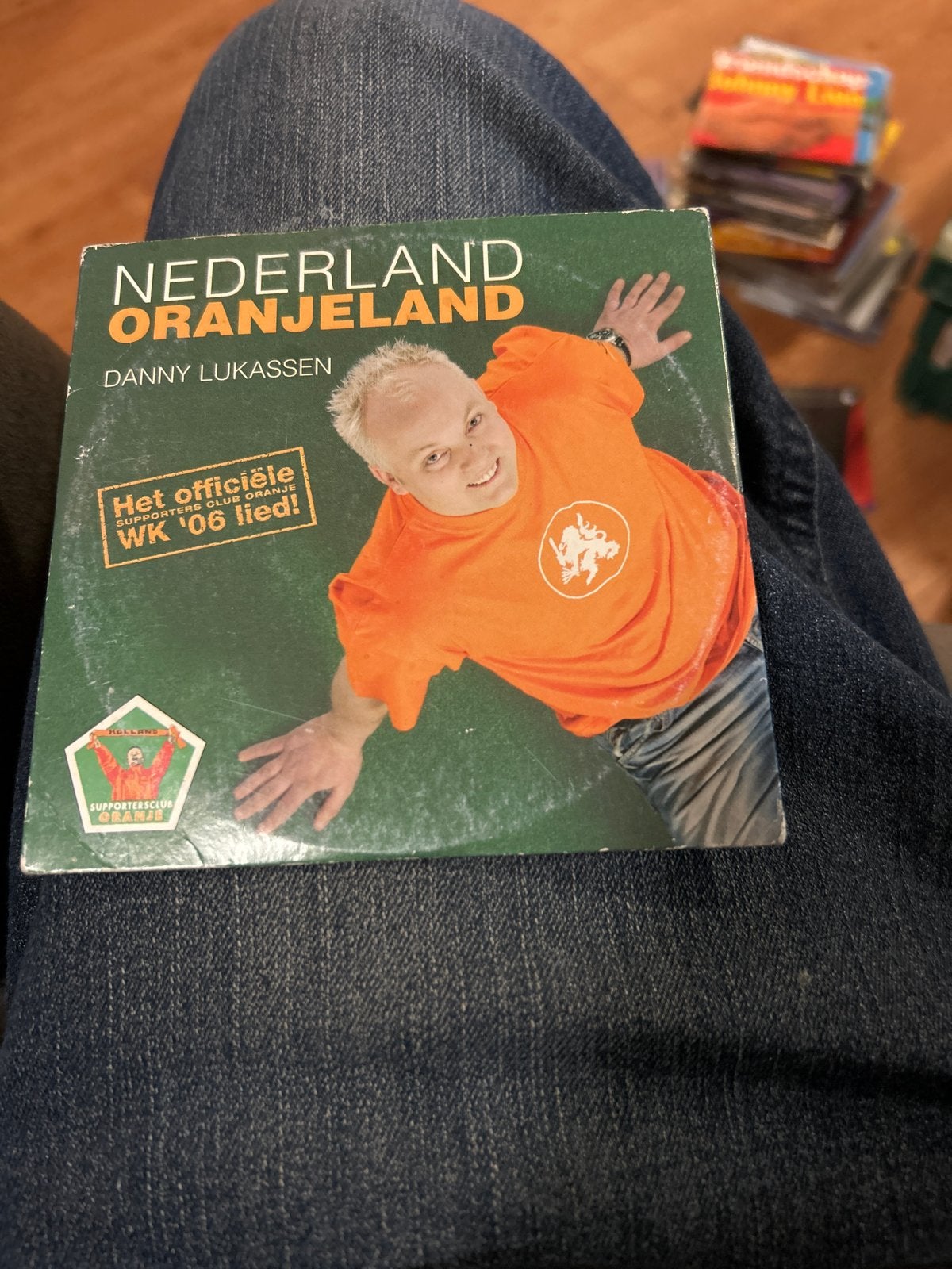 Danny Lukassen - Nederland Oranjeland (WK '06 lied), Ophalen of Verzenden, Gebruikt, Inclusief doosje