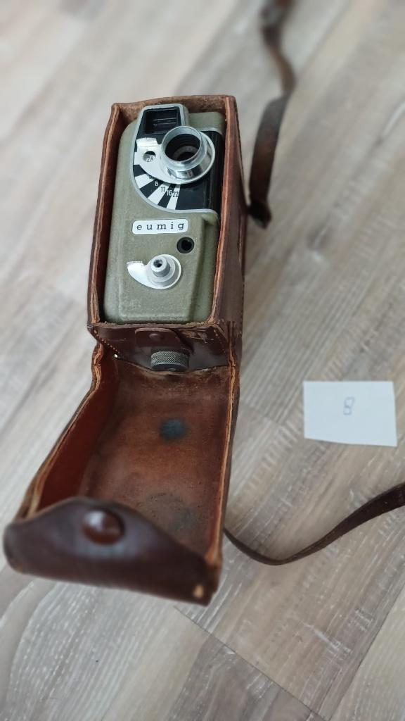 Zeldzame retro Eumig 8mm camera, jaren '50, Ophalen of Verzenden, 1940 tot 1960, Fototoestel
