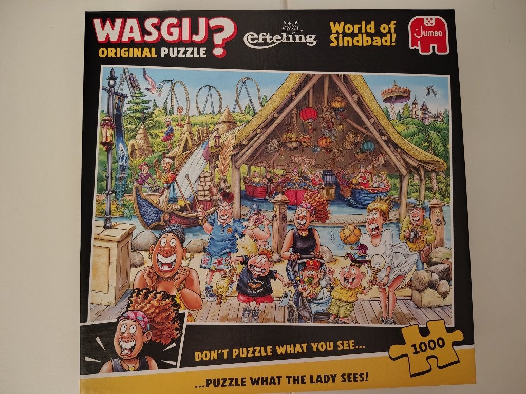 Wasgij Efteling, World of Sinbad, Ophalen, 500 t/m 1500 stukjes, Zo goed als nieuw