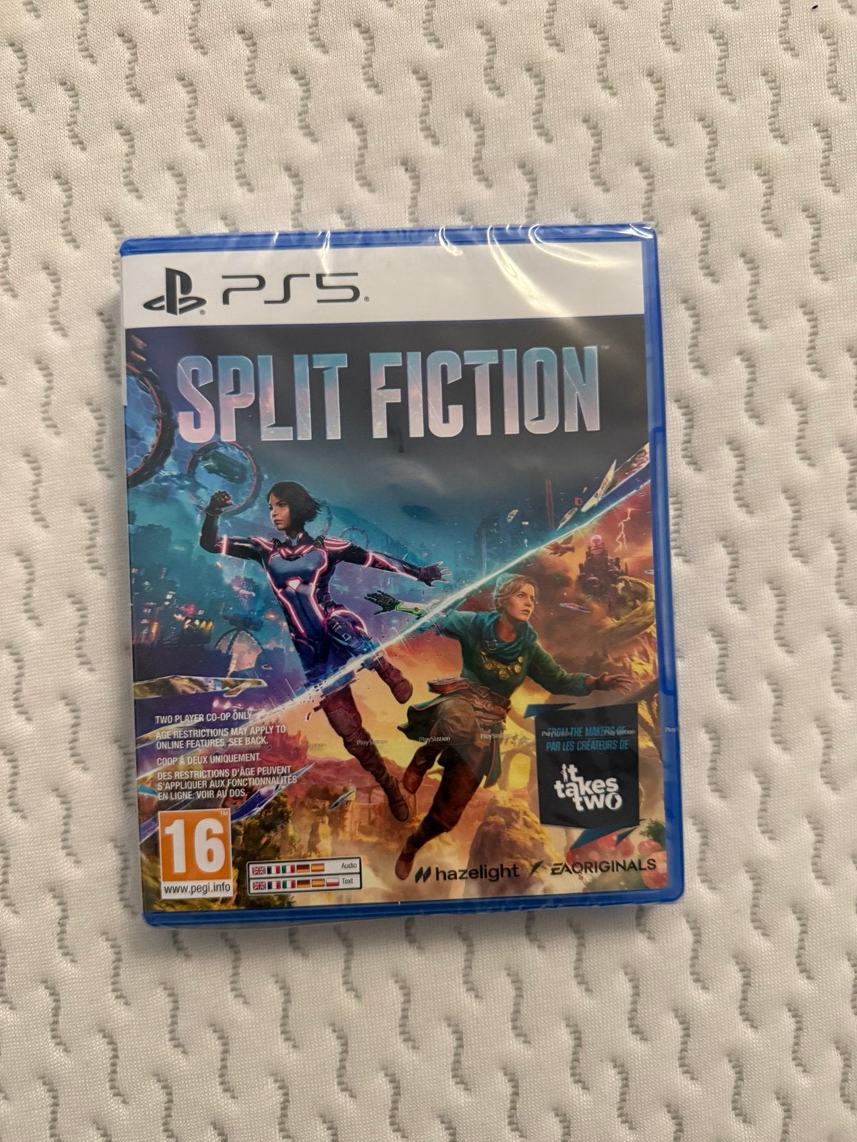 Split fiction PS5, 1 speler, Racen en Vliegen, Ophalen of Verzenden, Zo goed als nieuw