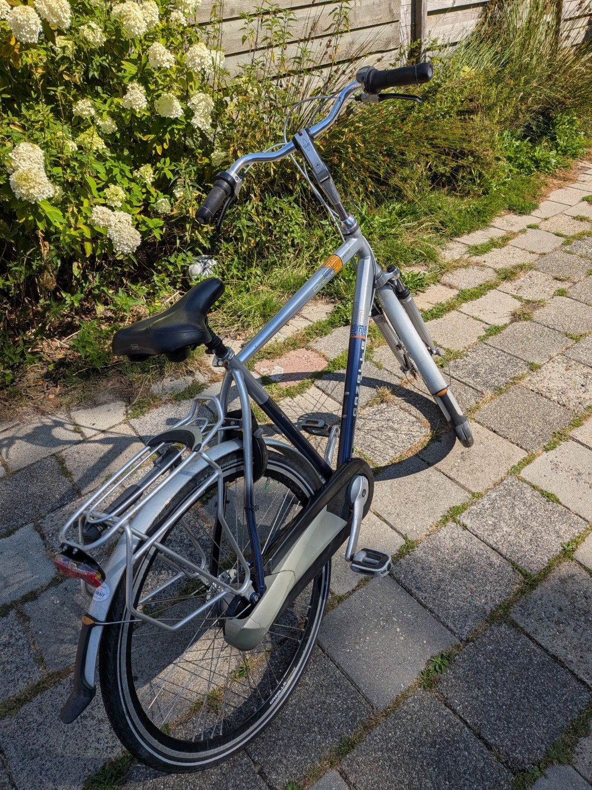 Gazelle fiets met lage instap en versnellingen, Ophalen, Gebruikt, 57 tot 61 cm, Gazelle