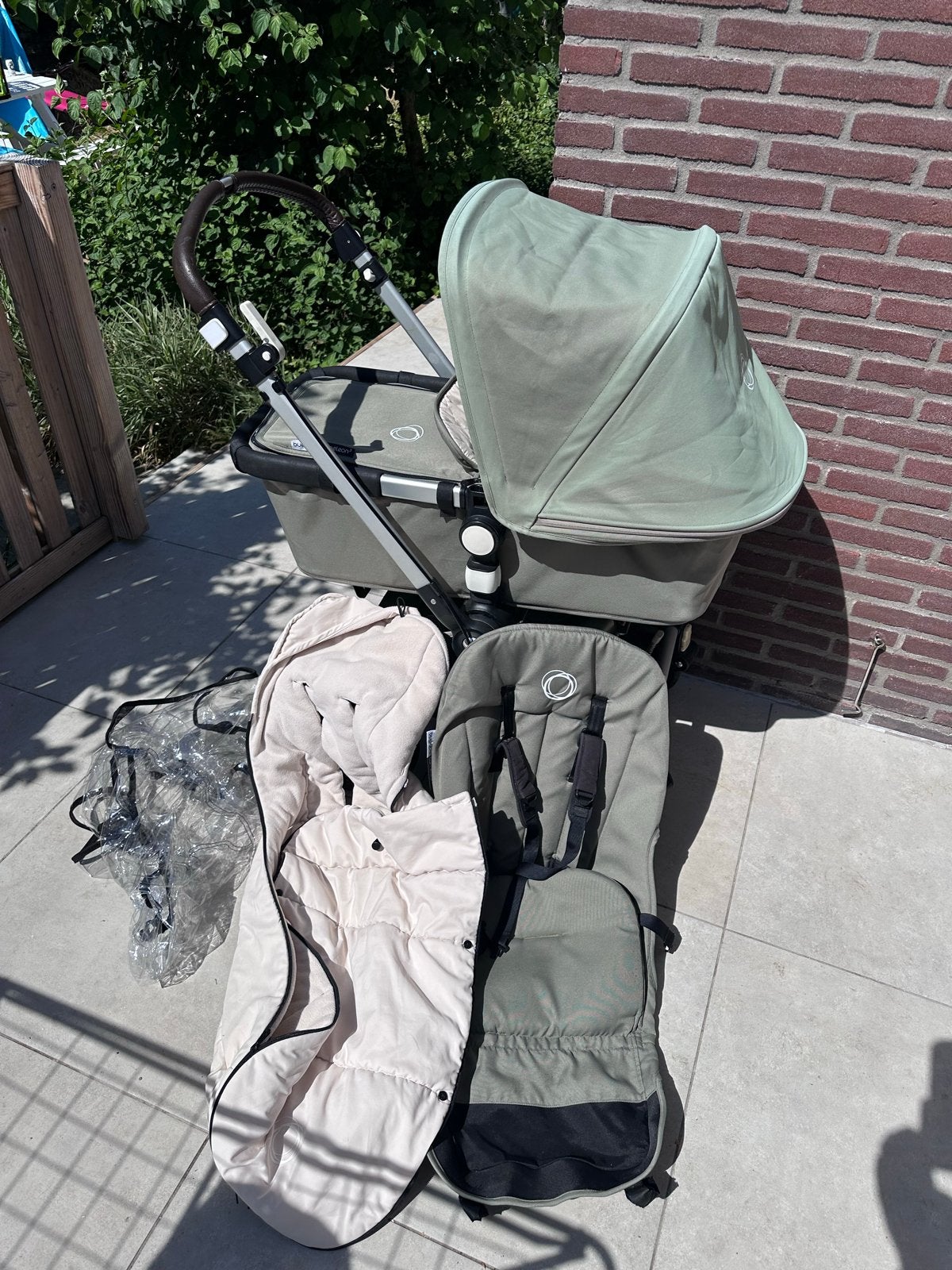Bugaboo Cameleon 3 Plus kinderwagen met reiswieg, Ophalen, Gebruikt, Bugaboo, Combiwagen