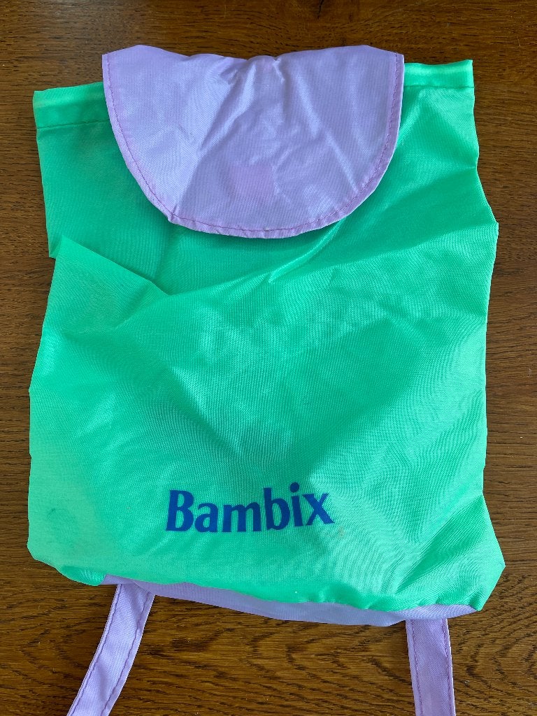 "Bambix" 'Rugzakje' Nieuw, Ophalen of Verzenden, Nieuw, Reclamebord