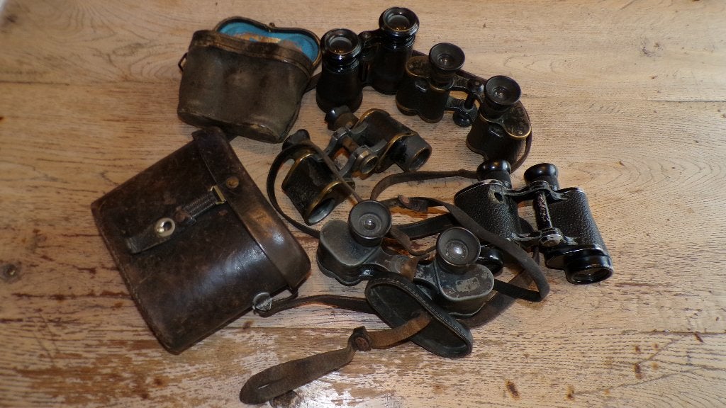 5 x verrekijkers WOI en WOII, Ophalen of Verzenden, Landmacht, Duitsland, Overige typen