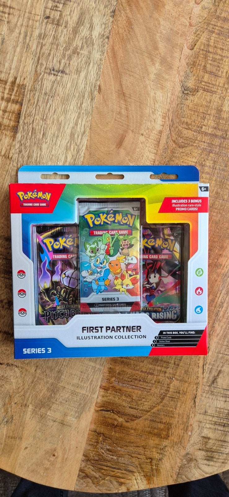 Pokemon First Partner Illustration series 3, Ophalen of Verzenden, Nieuw