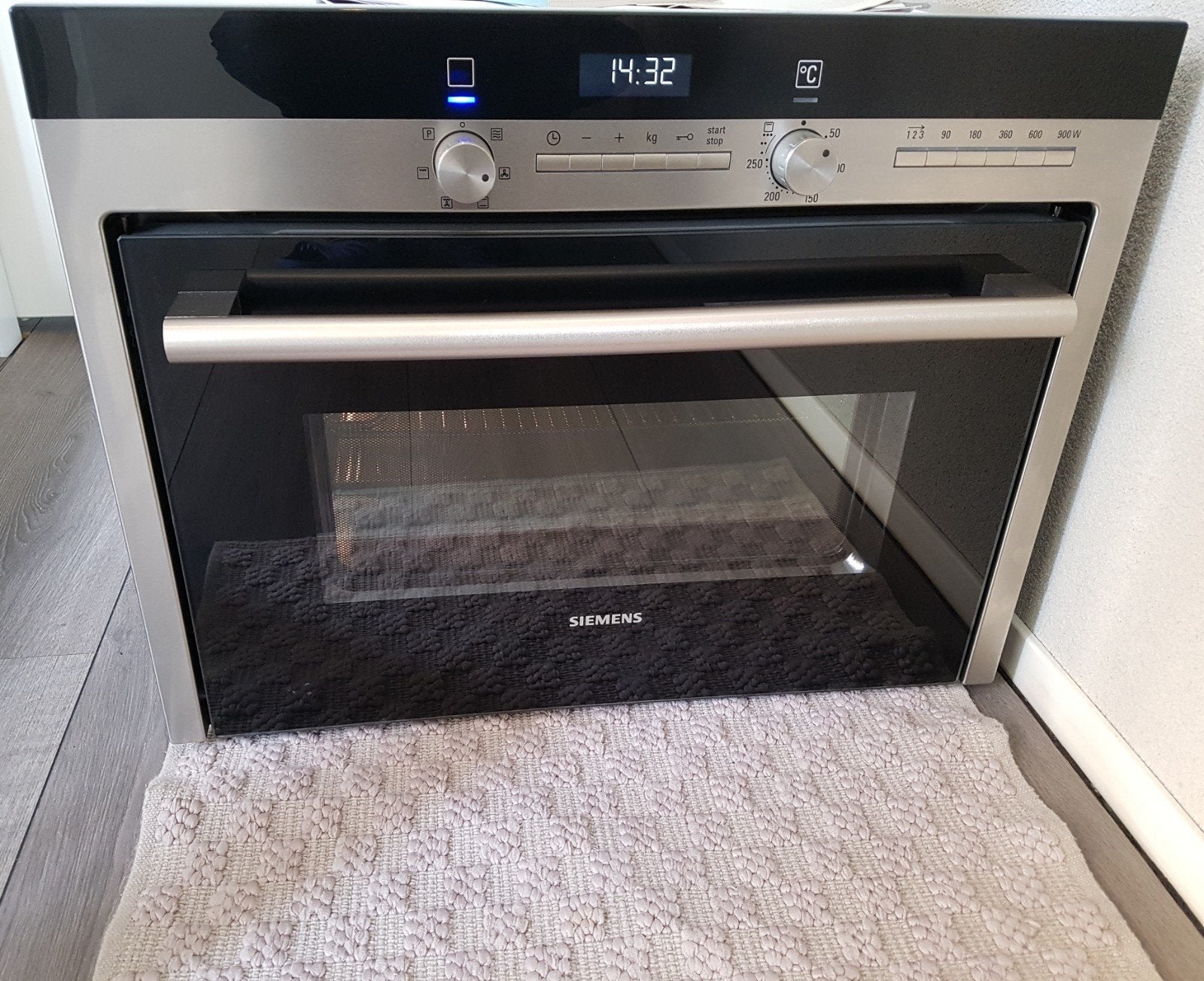 Siemens combi oven/magnetron, Witgoed en Apparatuur, Ovens, Ophalen, 45 tot 50 cm, Gebruikt, Siemens