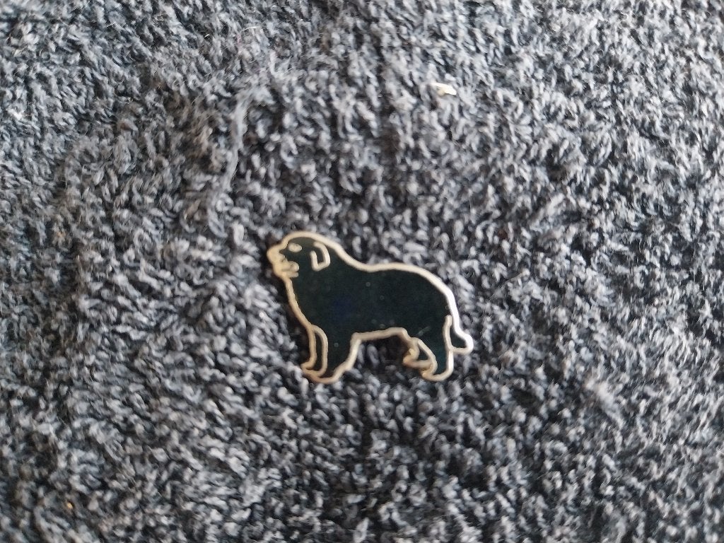 Hoedspeld western pin zwarte hond NIEUW, Verzamelen, Speldjes, Pins en Buttons, Ophalen of Verzenden, Nieuw, Dier of Natuur, Speldje of Pin