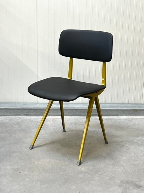Result eetkamerstoel Friso Kramer vintage Ahrend stoel geel, Huis en Inrichting, Stoelen, Gebruikt, Overige kleuren, ., Vintage
