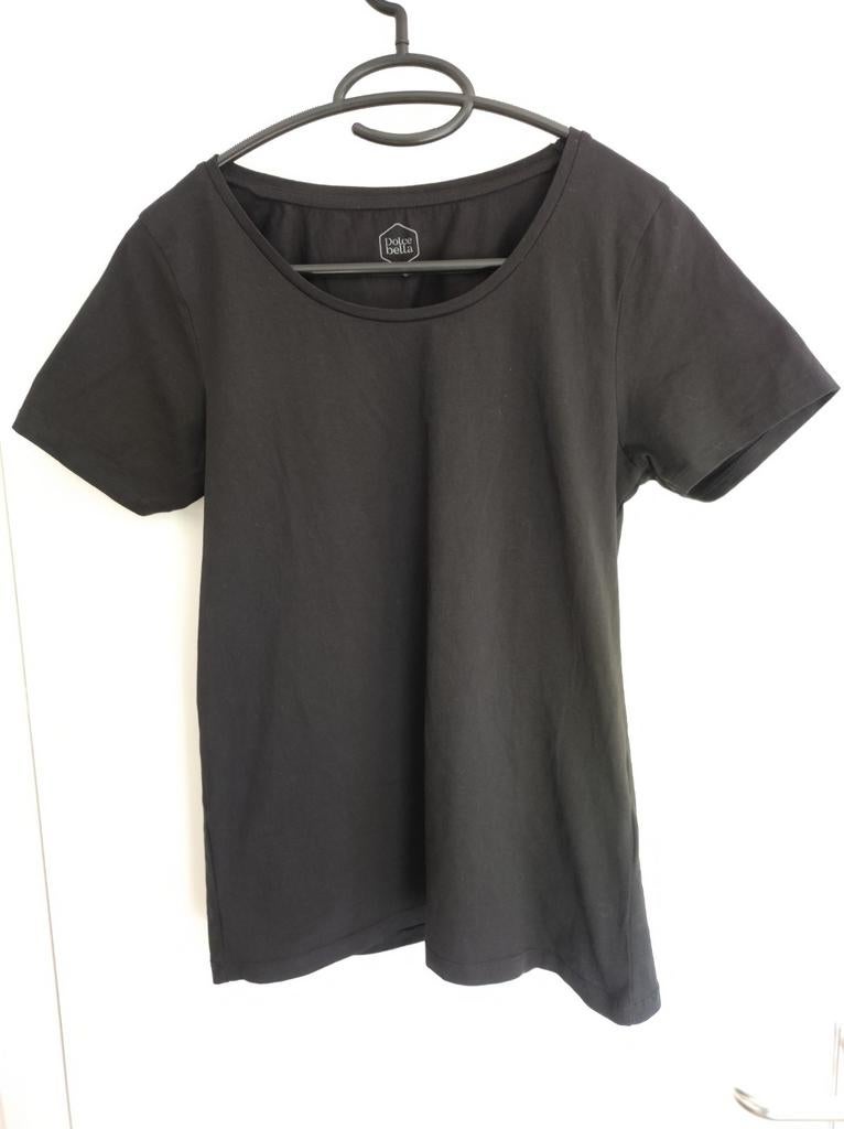 Zwart Dolce Bella T-shirt - Maat M, Maat 38/40 (M), Dolce Bella, Zwart, Nieuw