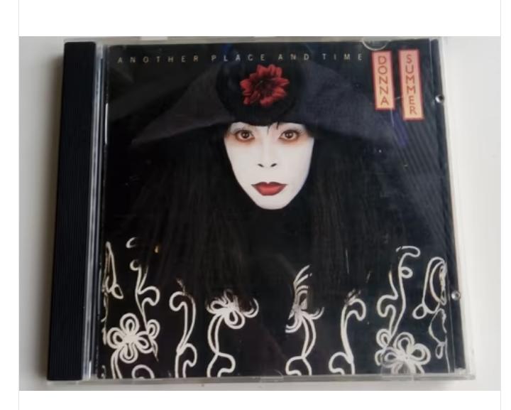 original cd- donna summer- another place & time *1989*, Ophalen of Verzenden, 1980 - 1989, Zo goed als nieuw