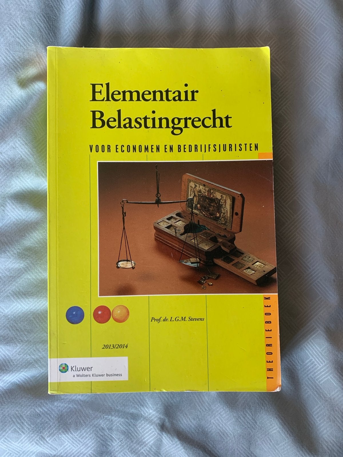 Elementair Belastingrecht 2013/2014 - Prof. dr. L.G.M. Steve, Ophalen, Gamma, Gelezen, HBO