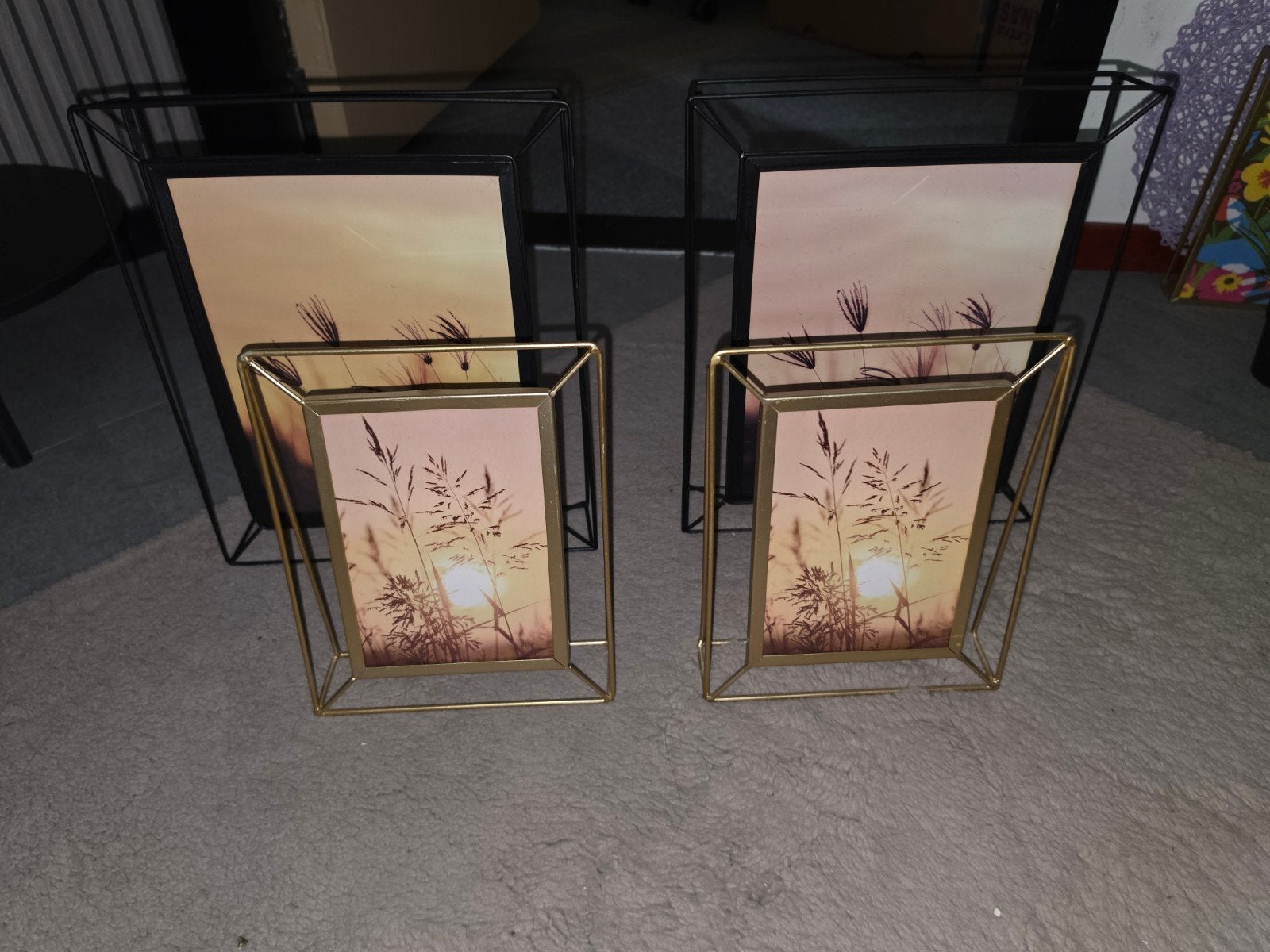 4 decoratieve fotolijsten, Ophalen of Verzenden