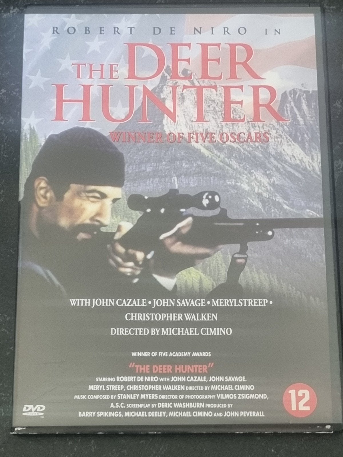 The Deer Hunter DVD - Klassieke Oorlogsfilm Robert De Ni, Engels, Nederlands, Ophalen of Verzenden, Zo goed als nieuw