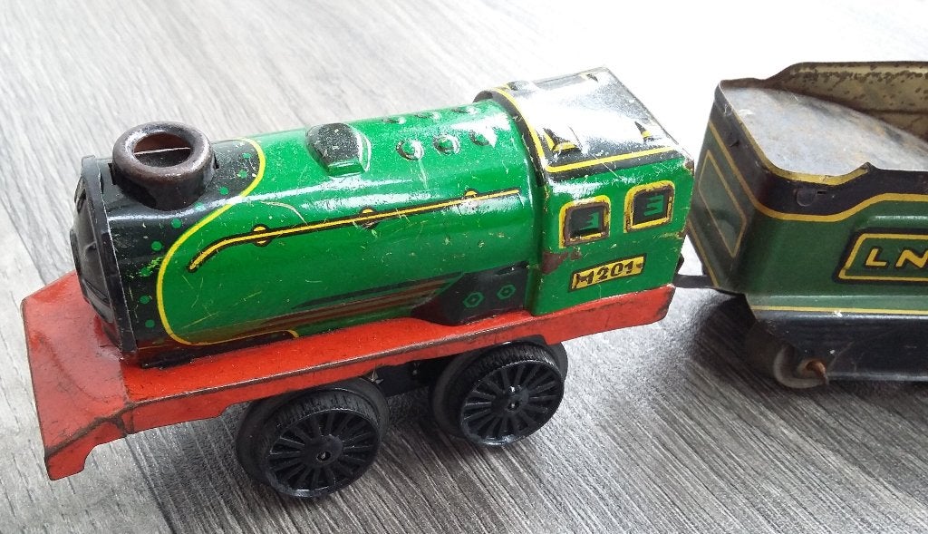 Omstreeks1925-1950 Blikken Trein Tender Wagon Wagons Germany, Ophalen of Verzenden
