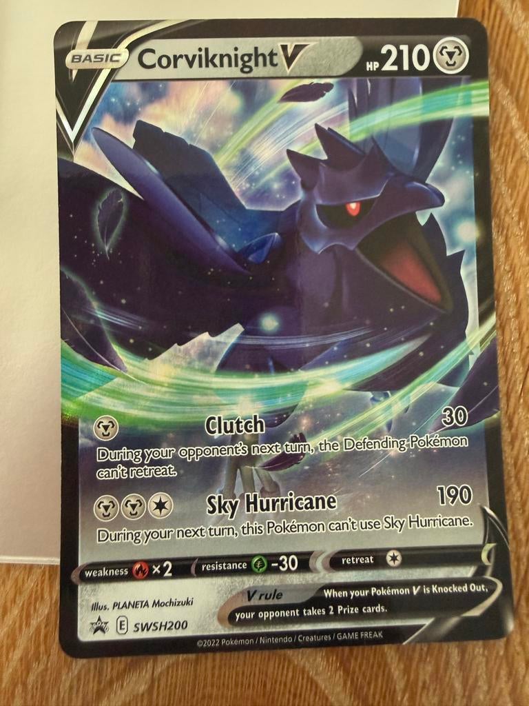 Corviknight V SWSH200, Ophalen of Verzenden, Nieuw, Losse kaart