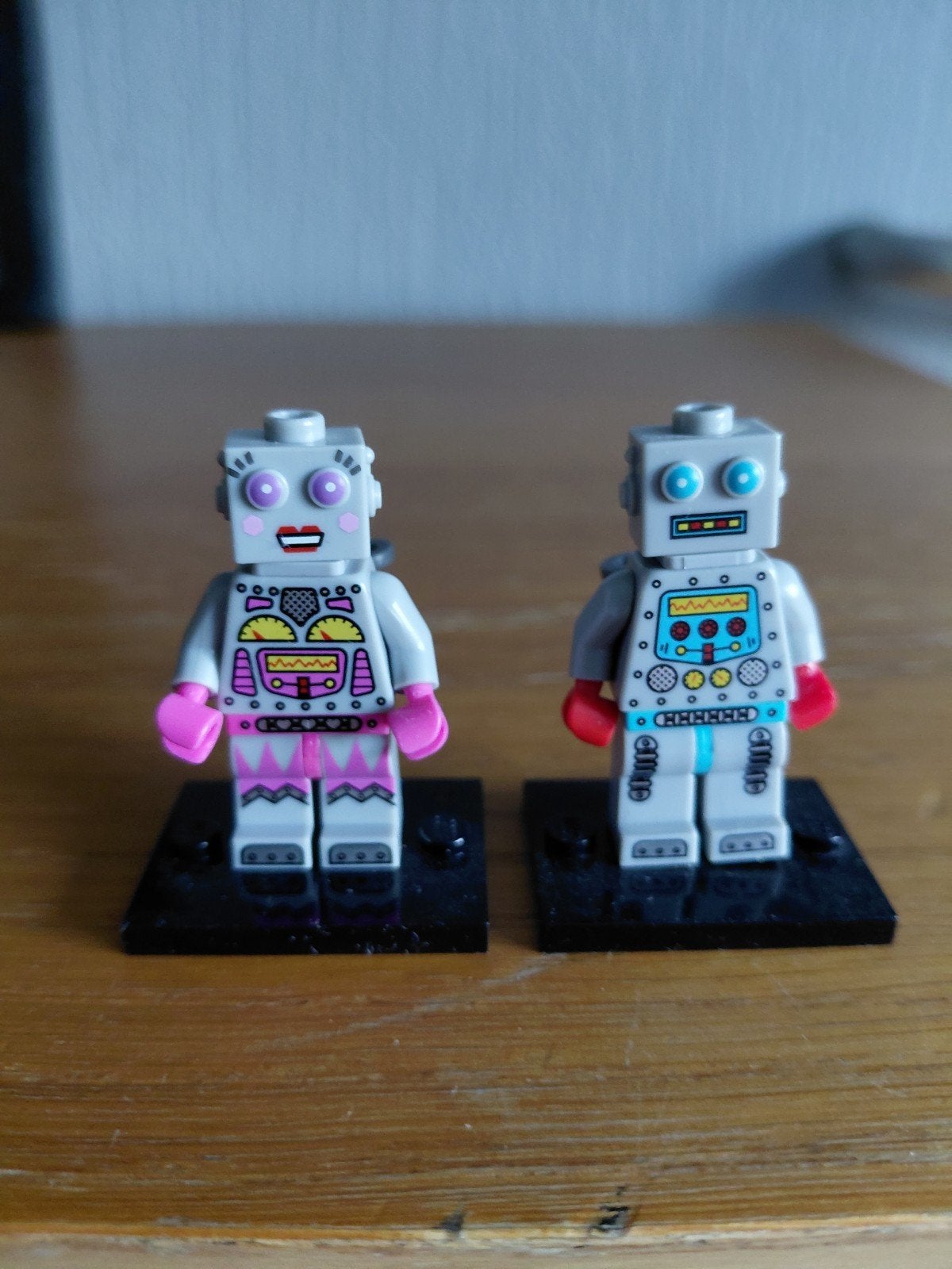 Lego Clockwork man Robot col 087 en Lady Robot, Ophalen