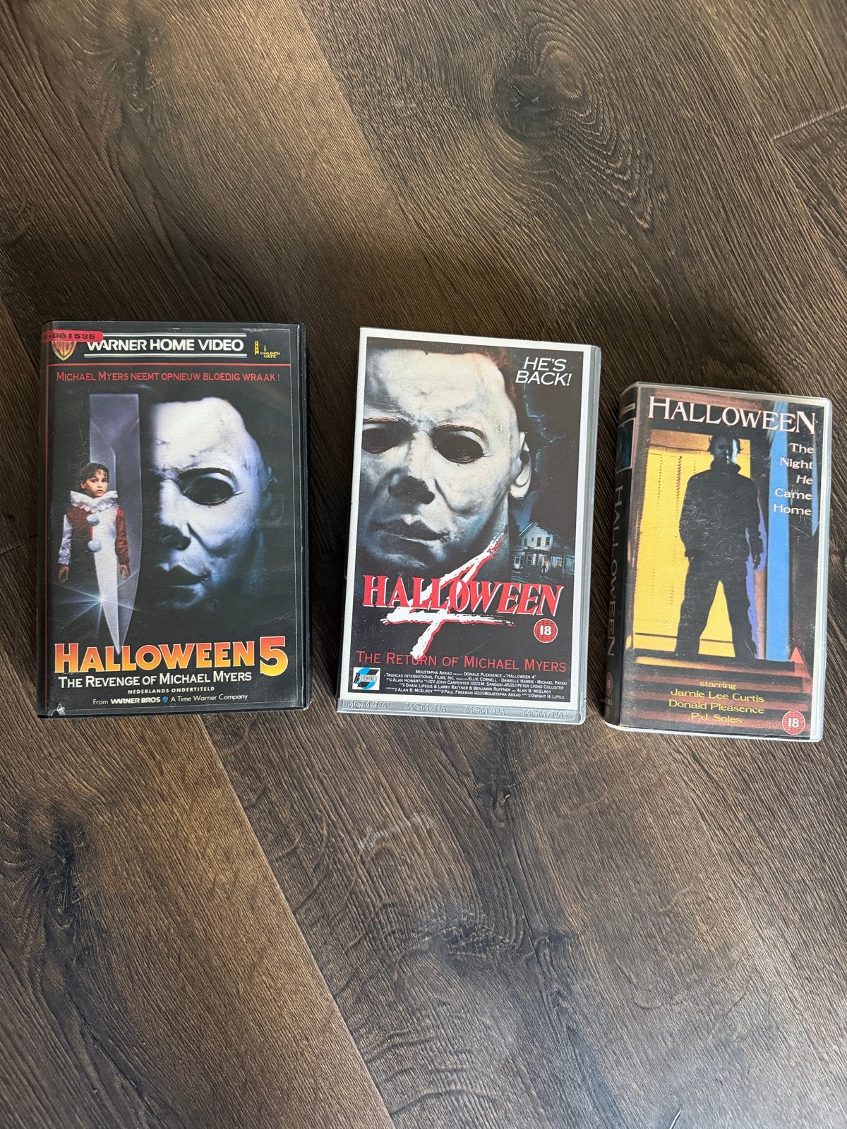 Halloween VHS tapes, Cd's en Dvd's, VHS | Film, Nederlands ondertiteld, Ophalen of Verzenden, VHS, Horror