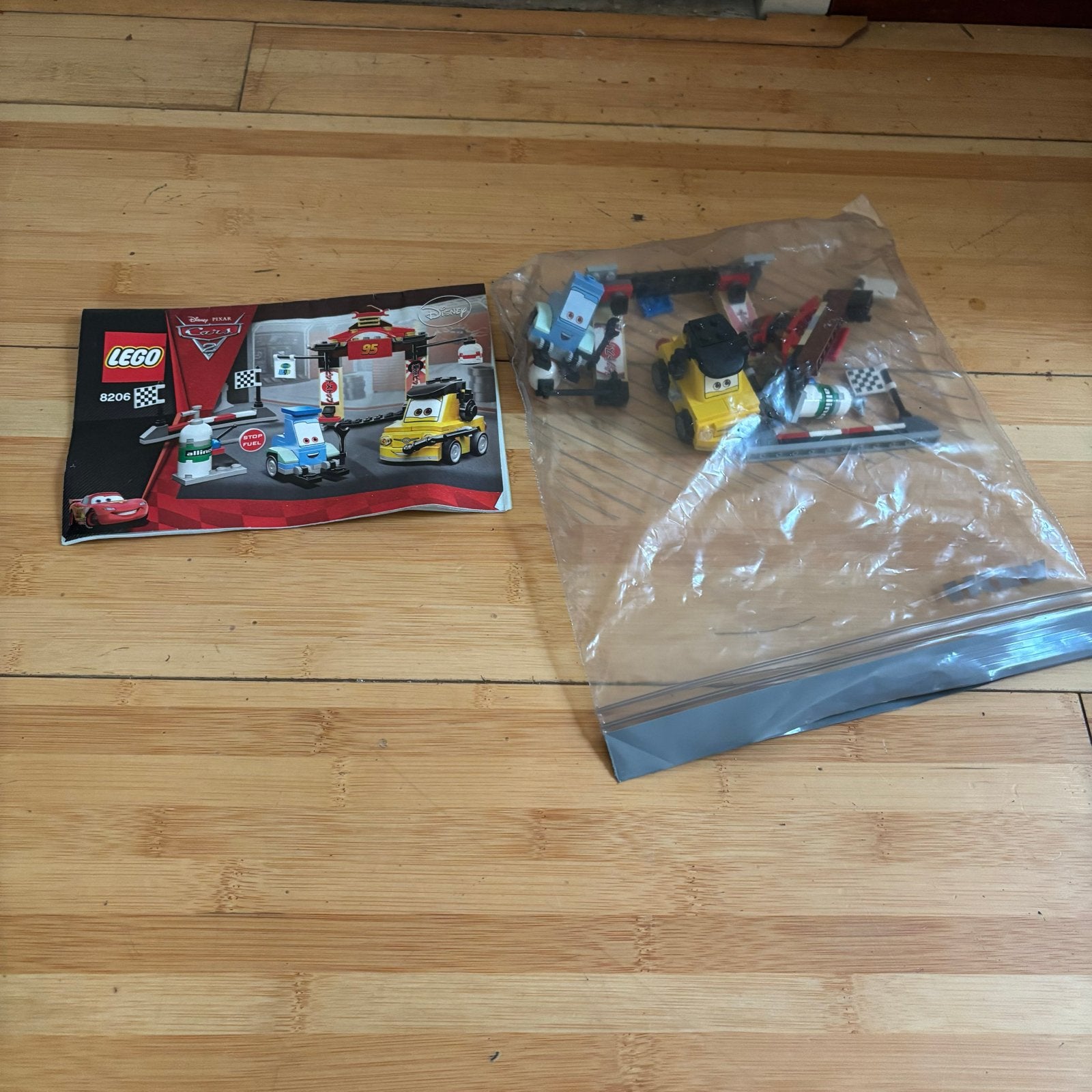 Lego Cars 8206 - compleet, Gebruikt, Overige thema's, Lego, Ophalen of Verzenden