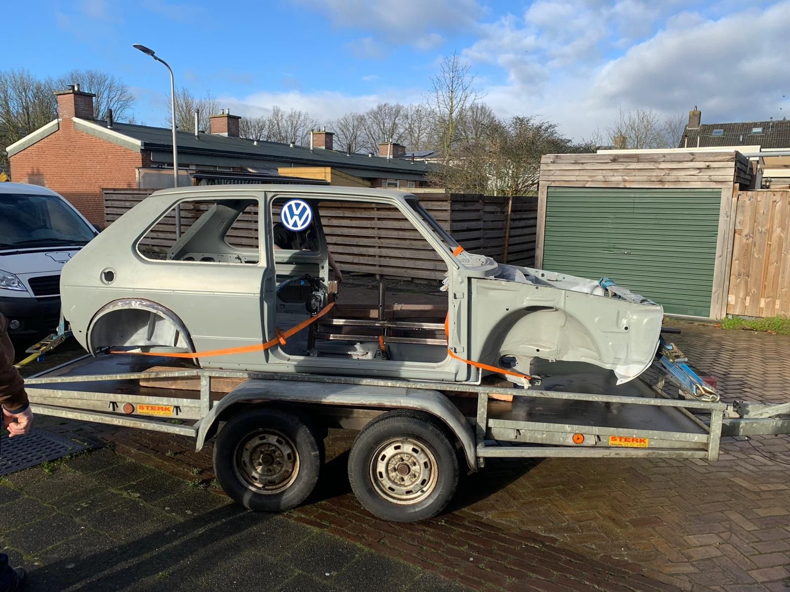 Golf mk1 carrosserie inclusief kantelbok diesel, Ophalen, Nieuw