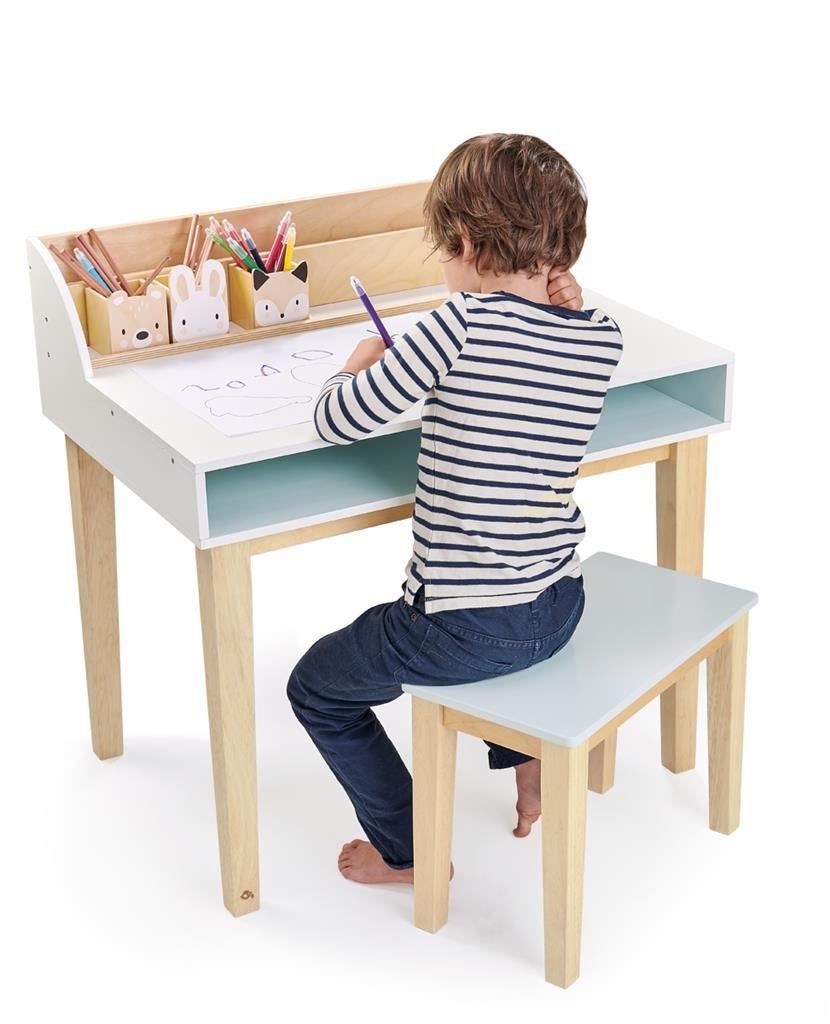 Kinderbureau Stoel bureau kinderkamer Tender Leaf Toys, Kinderen en Baby's, Dam B.V., Info@dam.be, Nieuw, Ophalen of Verzenden