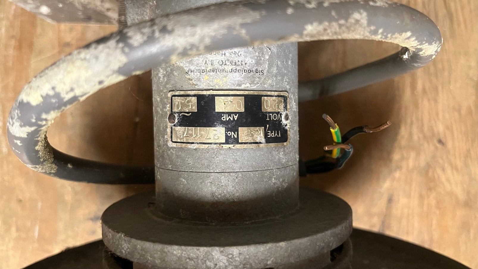 sirene 22 volt, goed werkend, Ophalen